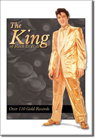Elvis - Gold Suit - Magnet