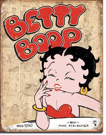 Betty Boop Retro - Tin Sign