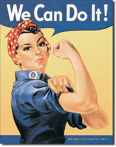 Rosie The Riveter - Tin Sign