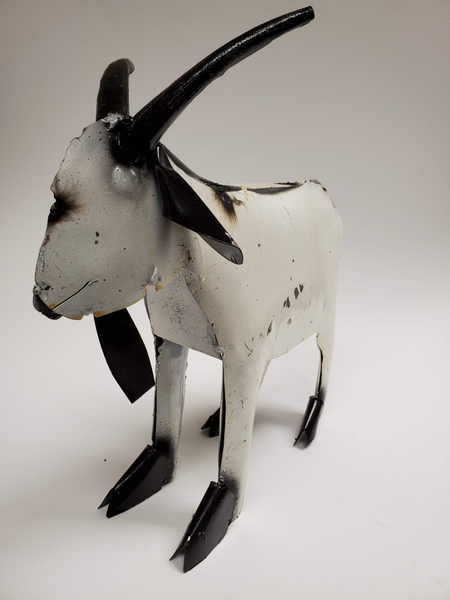 Goat (Mini) - Scrap Metal Figure