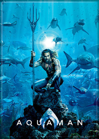 Aquaman - Movie Poster - Magnet