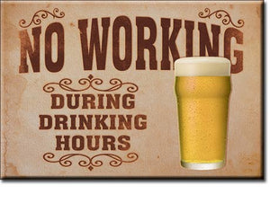 Beer - No Working - Magnet