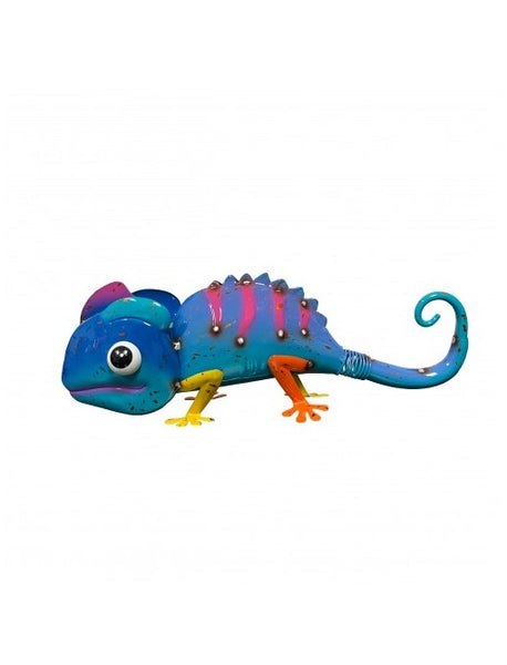 Chameleon (Blue) - Scrap Metal Figure