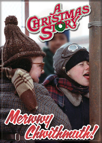 Christmas Story - Merwwy Chwithmuth! - Magnet