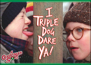 Christmas Story - Triple Dog Dare - Magnet