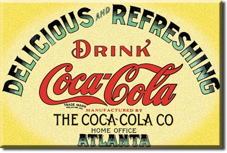 Coke - Keg Label - Magnet