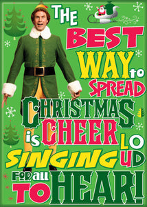 Elf - Spread Christmas Cheer - Magnet