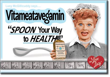 Copy of I Love Lucy - Vitameatavegamin - Magnet