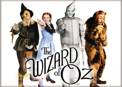 Wizard of Oz - Cast Pointing - Magnet