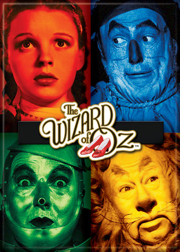 Wizard of Oz - Cast Colors - Magnet