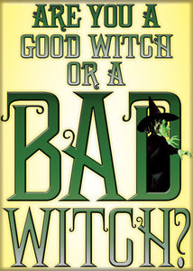 Wizard of Oz - Good Witch or Bad Witch - Magnet