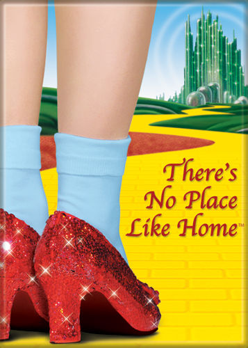 Wizard of Oz - No Place Like Home - Magnet