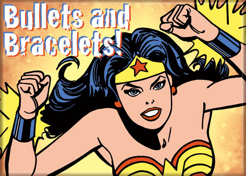 Wonder Woman - Bullets & Bracelets - Magnet