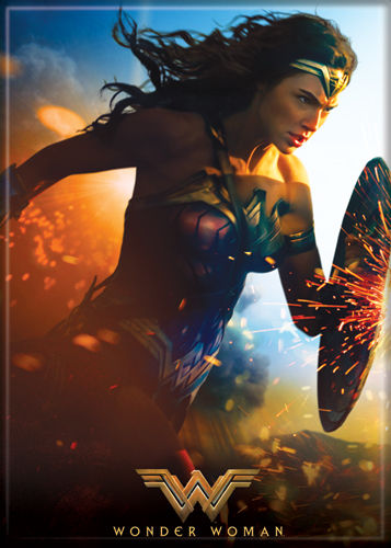 Wonder Woman - Shield Sparks - Magnet