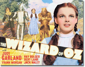 Wizard of Oz Yellow Brick Road - Tin Sign