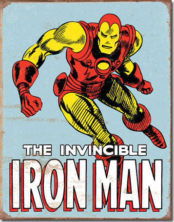 Ironman Retro - Tin Sign
