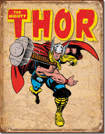 Thor Retro - Tin Sign