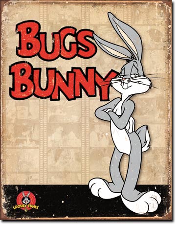 Bugs Bunny Retro - Tin Sign