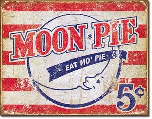 Moon Pie American - Tin Sign