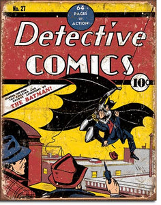 Detective Comics #27 - Tin Sign