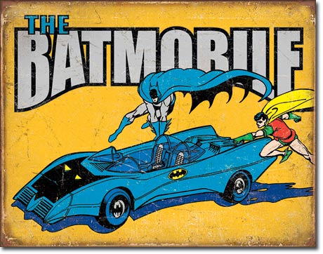 Batman Batmobile - Tin Sign