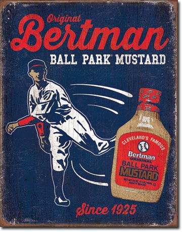 Bertman Mustard - Tin Sign