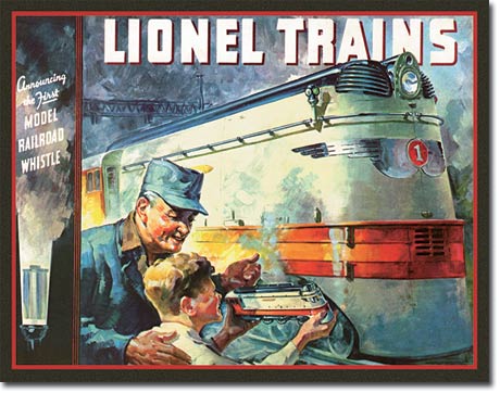 Lionel Trains - Tin Sign