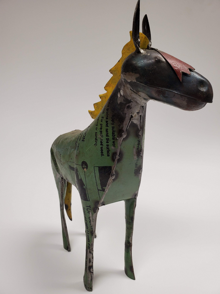 Horse - Scrap Metal Figurine