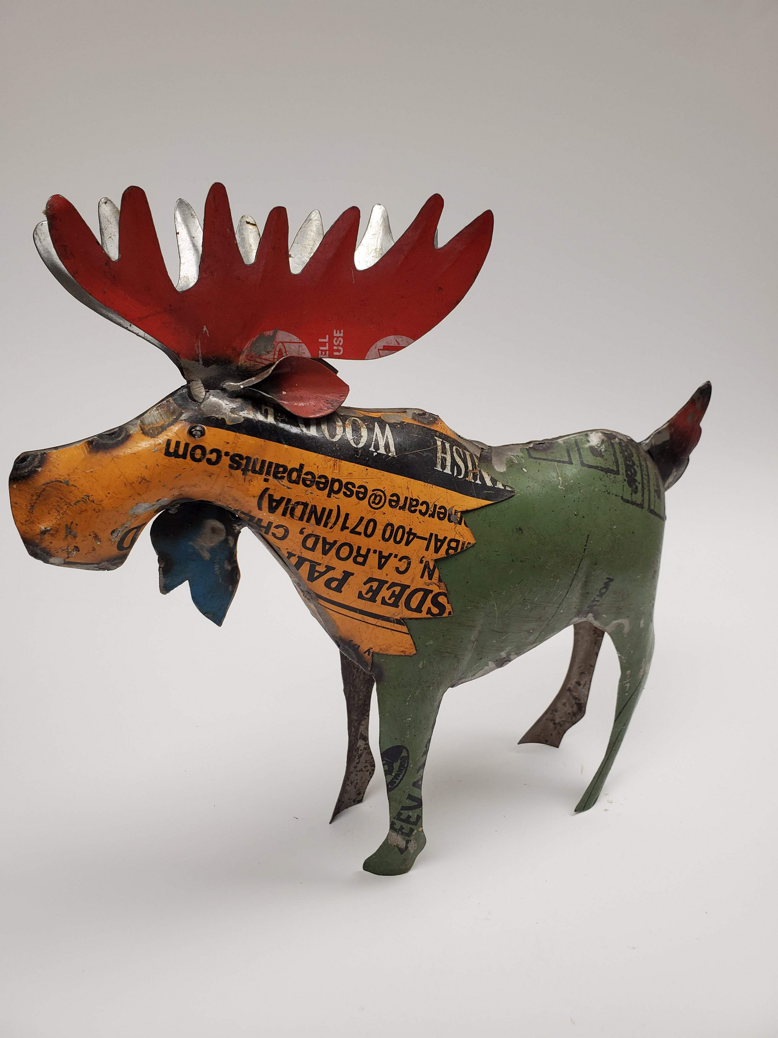 Moose - Scrap Metal Figurine