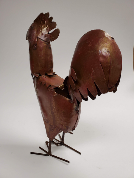 Rooster - Scrap Metal Figure