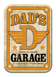 Dad's Garage - Magnet